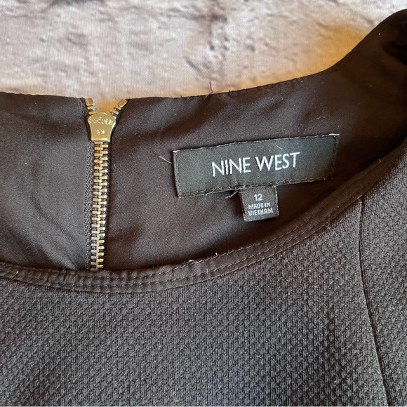 Nine West LBD Black Dress 12 - Picture 2 of 11